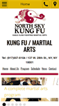 Mobile Screenshot of northskykungfu.com