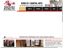 Tablet Screenshot of northskykungfu.com